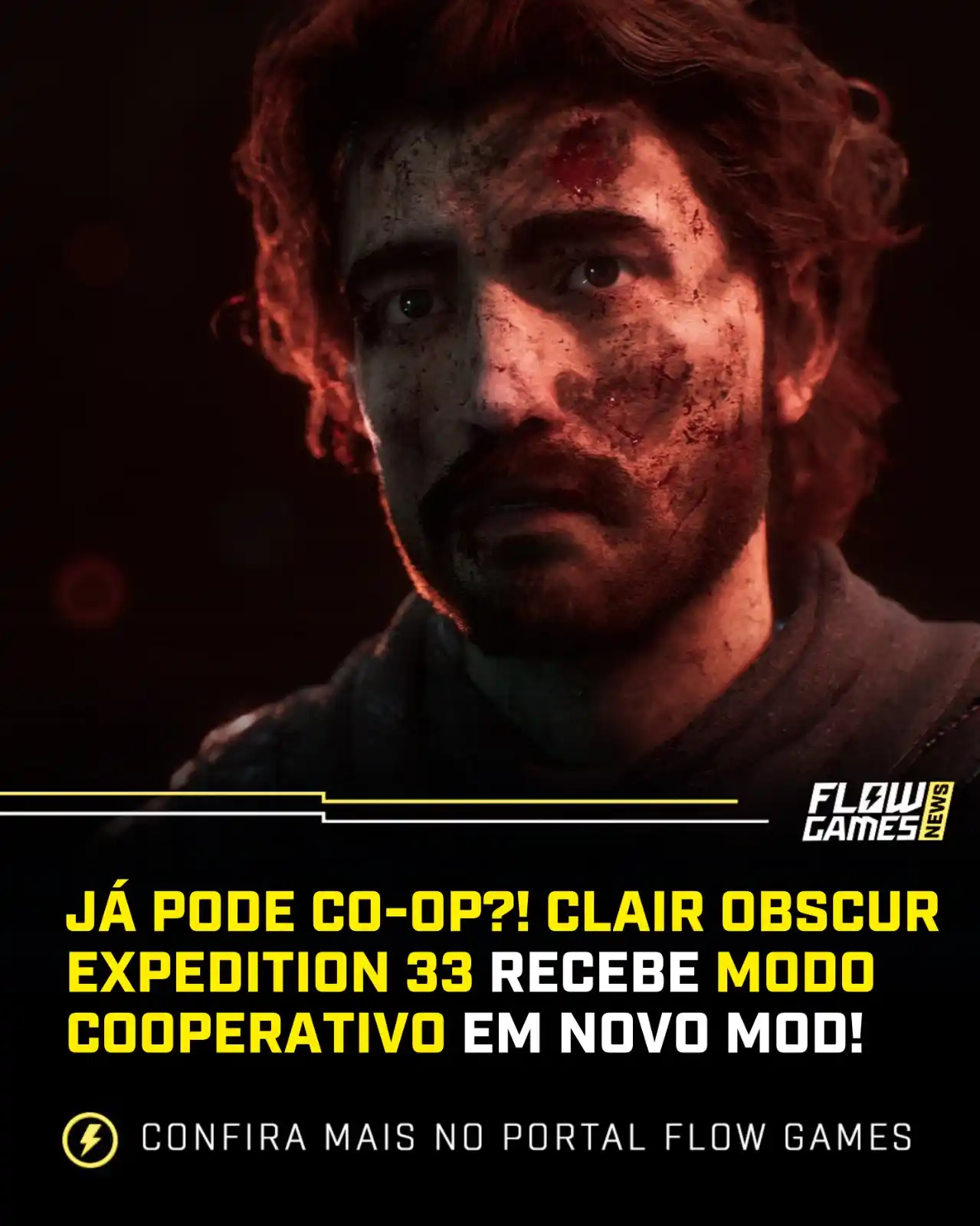 Image from Flow Games ⚡🎮: CHEGOU O QUE FALTAVA: CLAIR OBSCUR CO-OP! 🔥🤝 Confere aqui!: https:/...