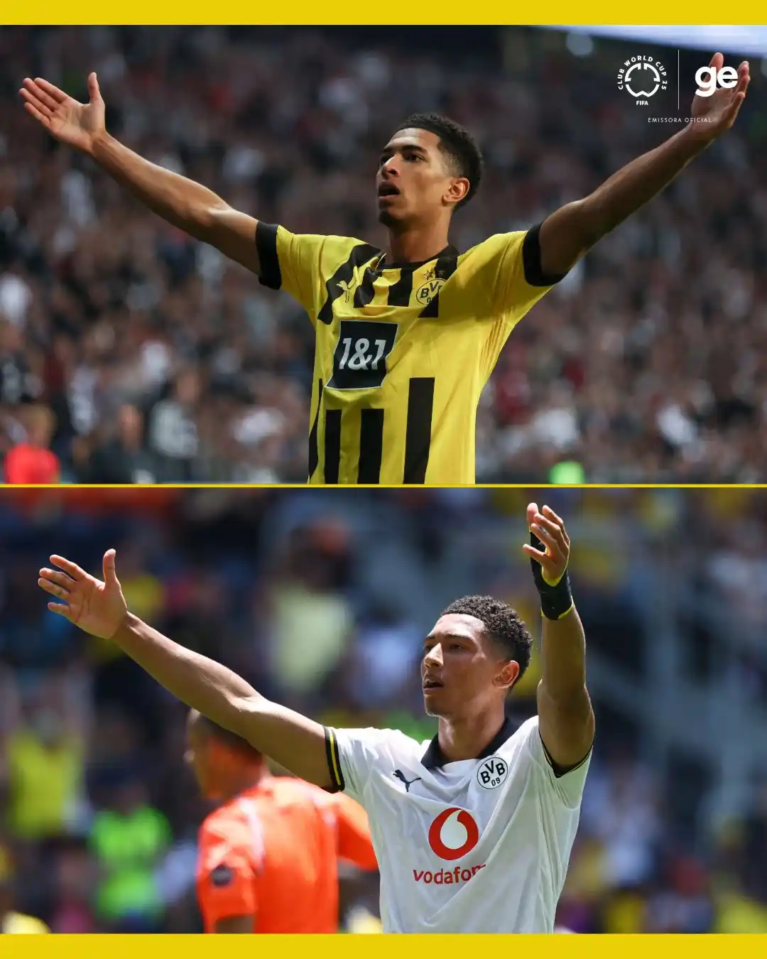 Image from 𝗙𝗨𝗧𝗡𝗘𝗪𝗦 - 📰⚽️: DNA BELLINGHAM ATIVADO! 🧬⚽️ Jude é craque no Real Madrid, Jobe segue ...
