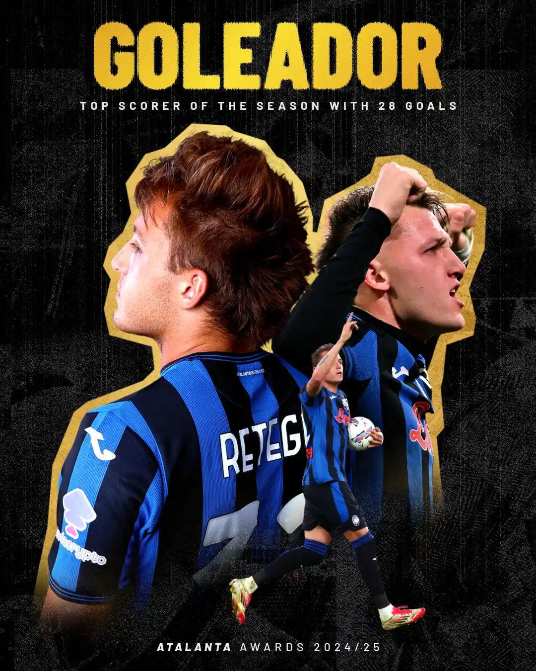Image from Atalanta BC: 𝑮𝑶𝑳𝑬𝑨𝑫𝑶𝑹 🤩🎯  Con 28 gol segnati in tutte le competizioni, Ma...
