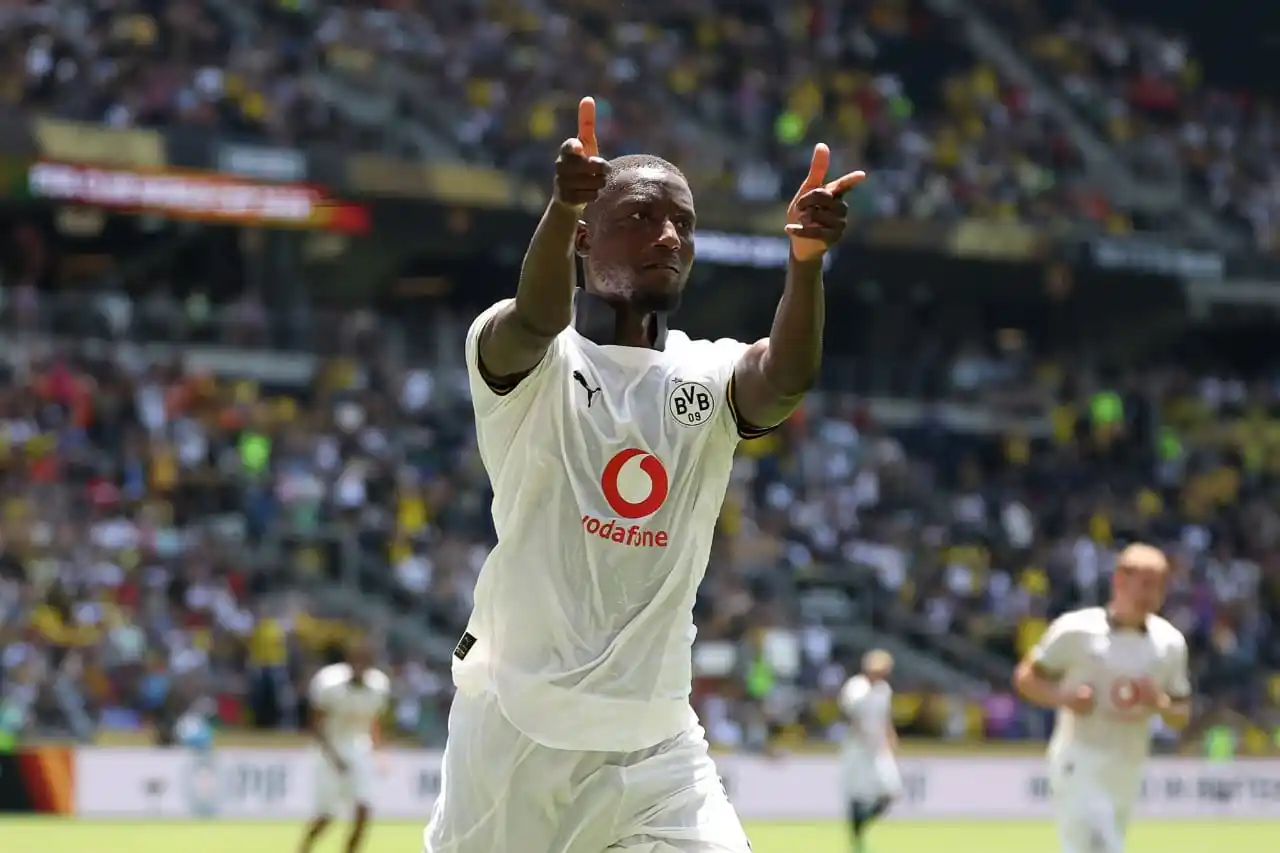 Image from 𝗙𝗨𝗧𝗡𝗘𝗪𝗦 - 📰⚽️: *🔥 Guirassy em fase iluminada! 🇬🇳⚽*  O atacante da Guiné balançou a...