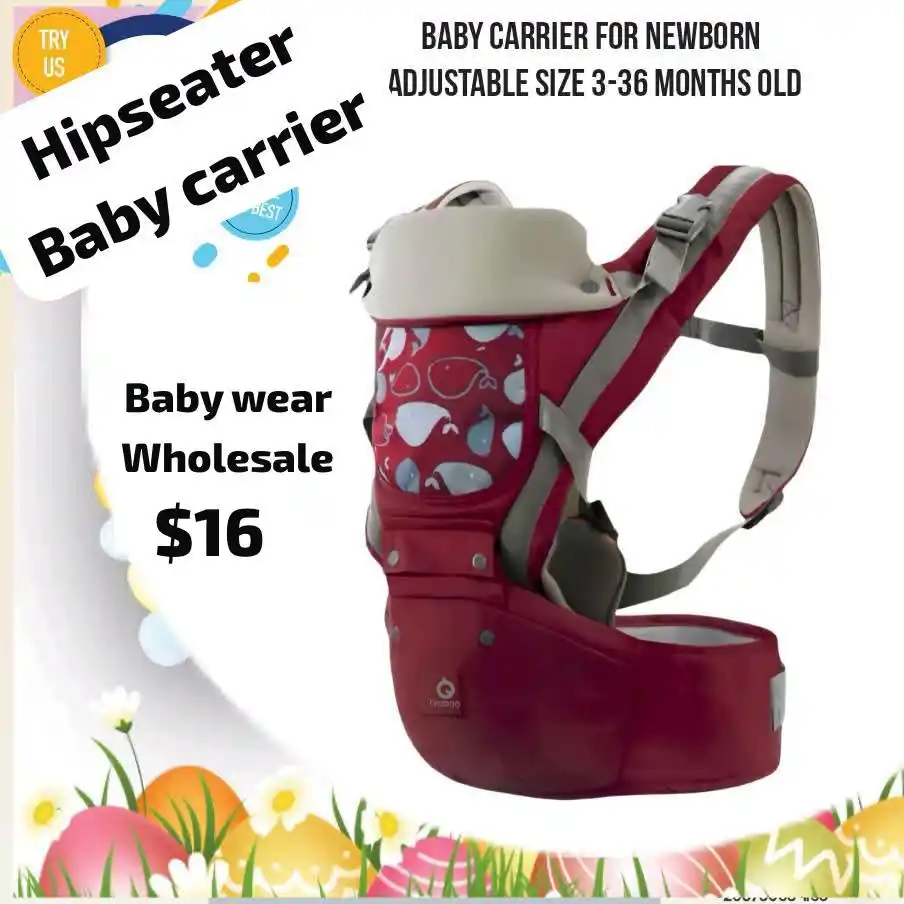Image from Baby Wear Wholesale: Hipster baby carrier $16usd...