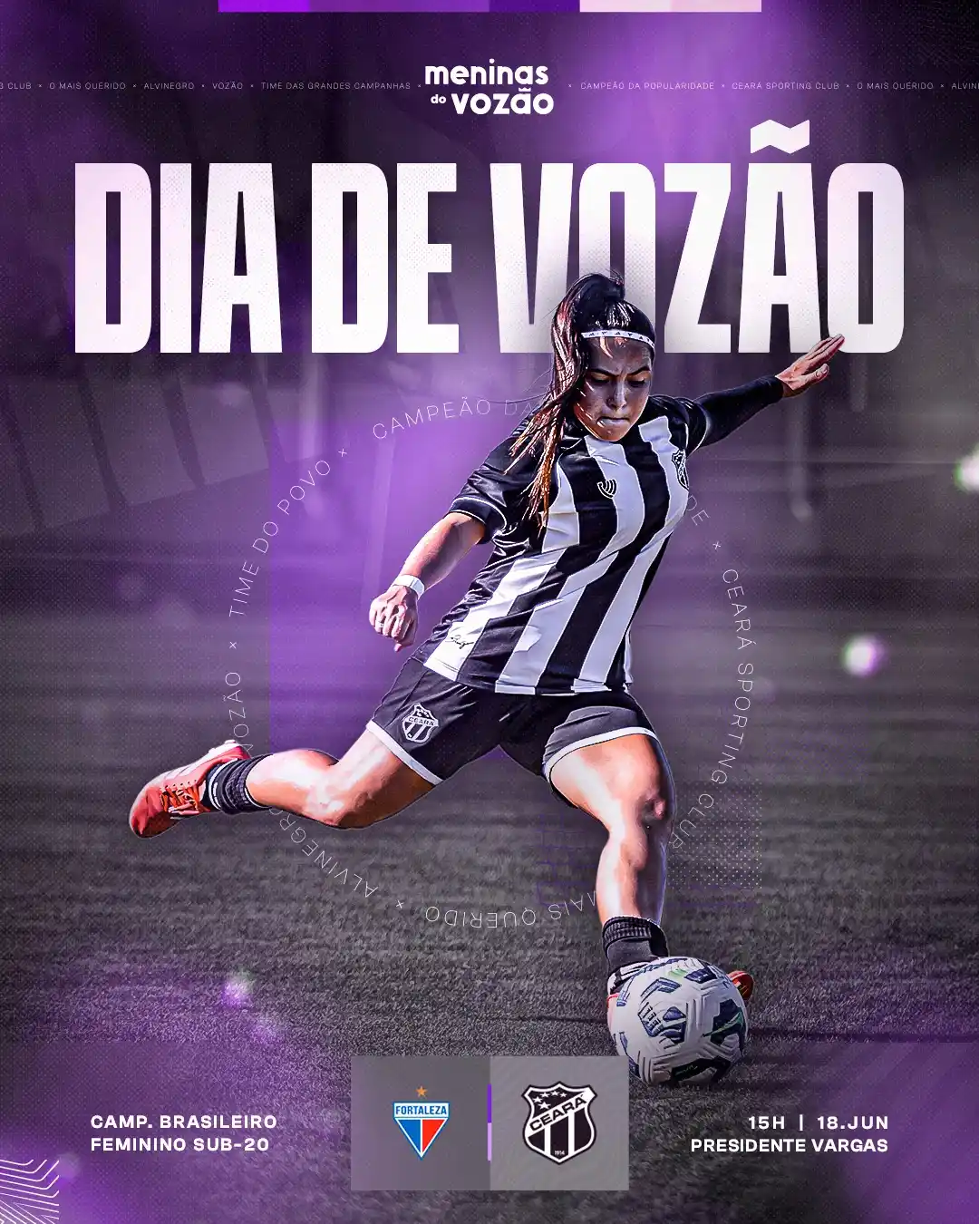 Image from Ceará Sporting Club: https://www.instagram.com/p/DLCwWPbMvqN/ Dia de Clássico-Rei no Brasi...