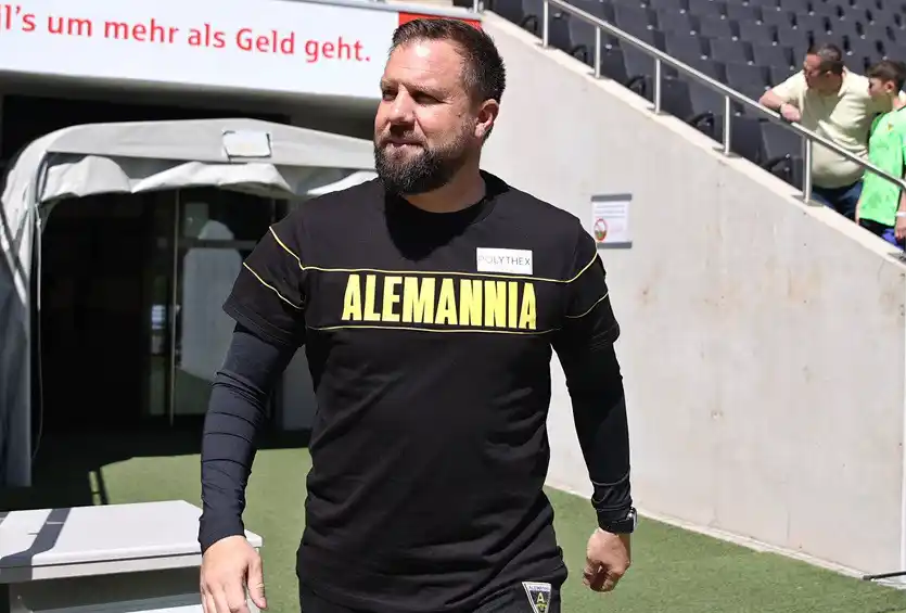 Image from liga3-online.de: ℹ️ Bestätigt: Aachen verliert Trainer Heiner Backhaus an Braunschweig ...