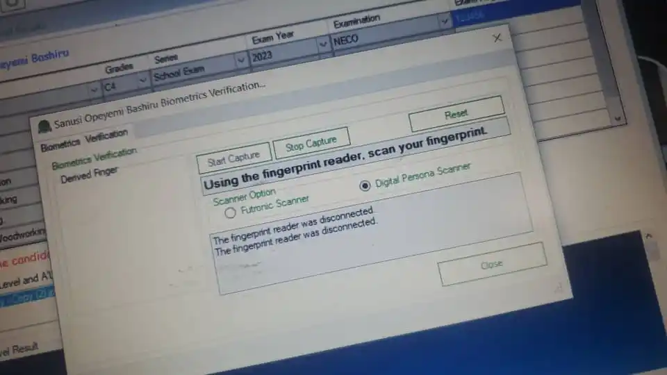 Image from OAU BEST STUDENTS FORUM AND UPDATES: JAMB has introduced biometrics for O'Level result uploads. Uploading...