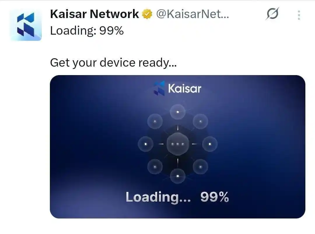 Image from SHAHID BALOCH Free Earning: *Kaisar Network Update👆* 99% Complete Listing Announcement Soon 👀🤑...