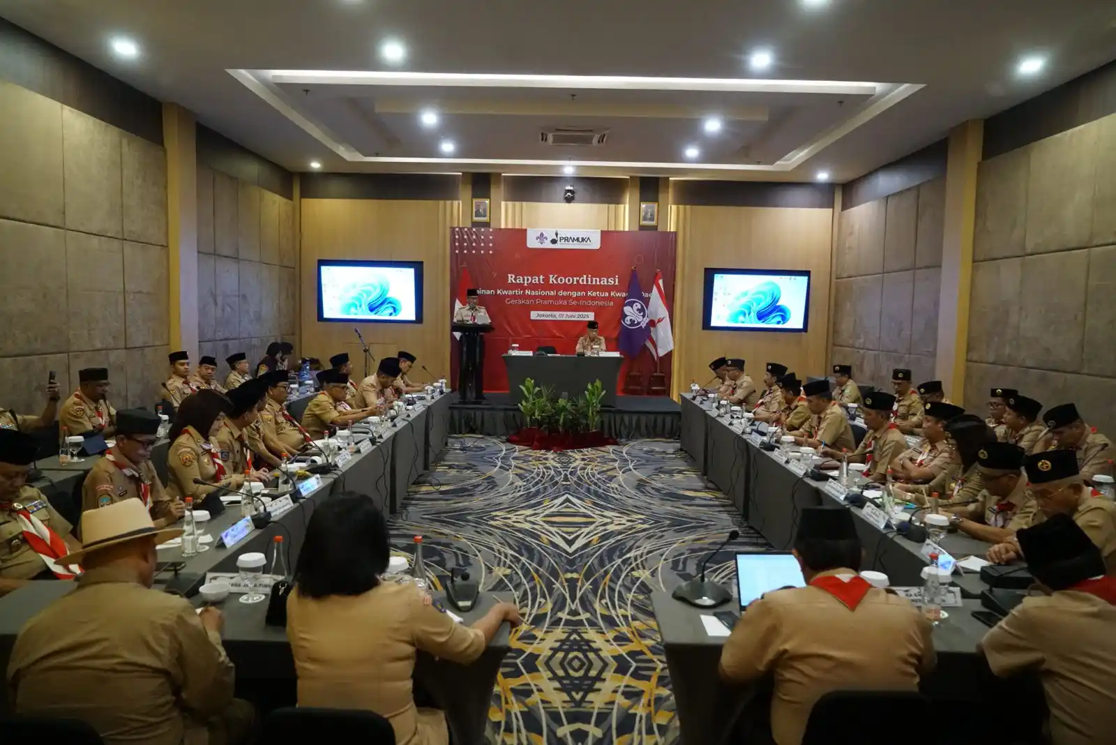 Image from Pramuka Jateng: Ketua Kwartir Daerah (Kwarda) Gerakan Pramuka Jawa Tengah, Kak Prof. D...