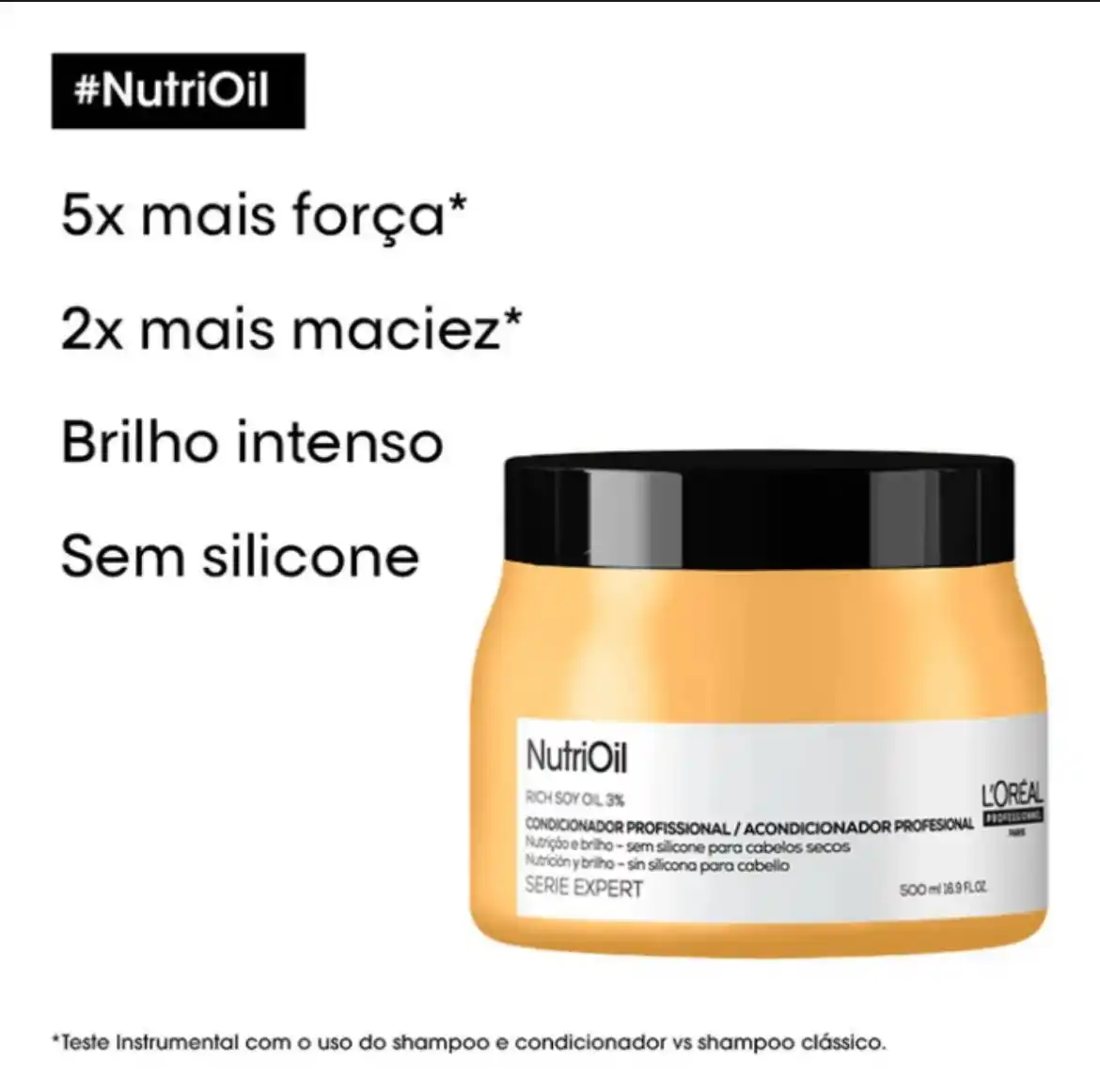 Image from Achadinhos da Cris 🛍️💕: L´Oréal Professionnel Nutrioil máscara capilar 500g  🔥 *Por R$ 152,90...