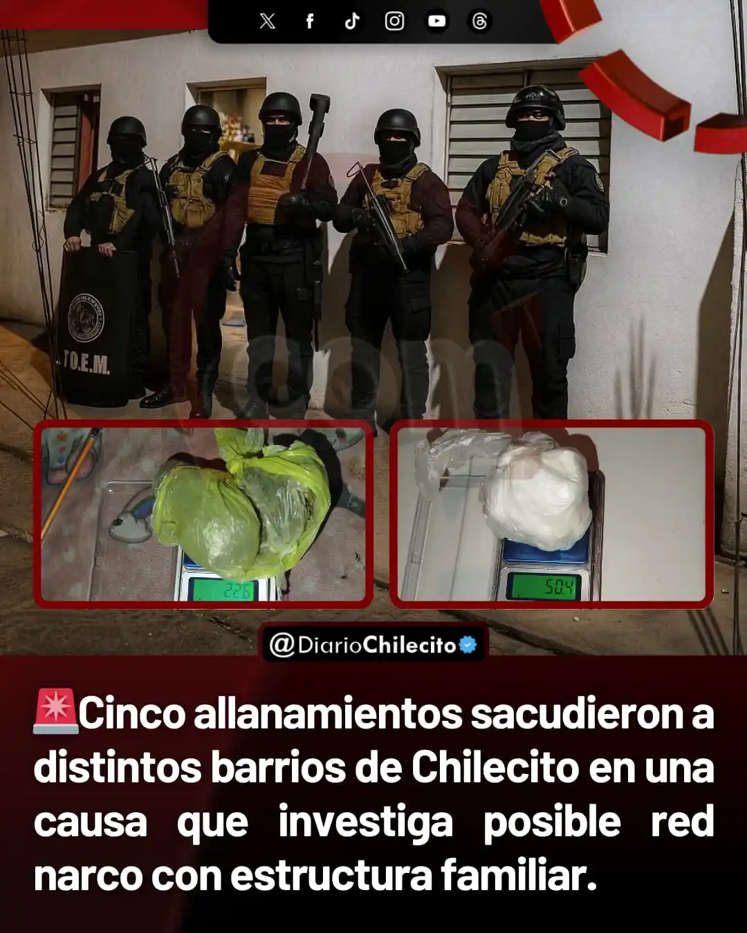 Image from Diario Chilecito: ● La Dirección General de Prevención e Investigación del Narcotráfico ...