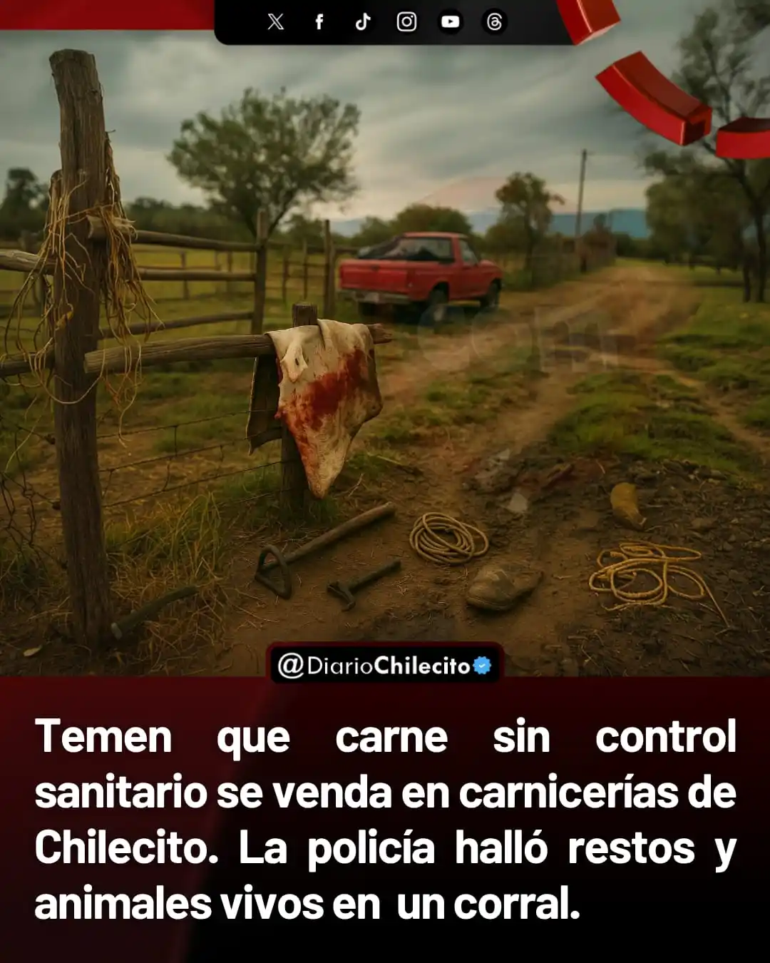 Image from Diario Chilecito: ● La justicia, la policía y el municipio de Famatina activaron una inv...