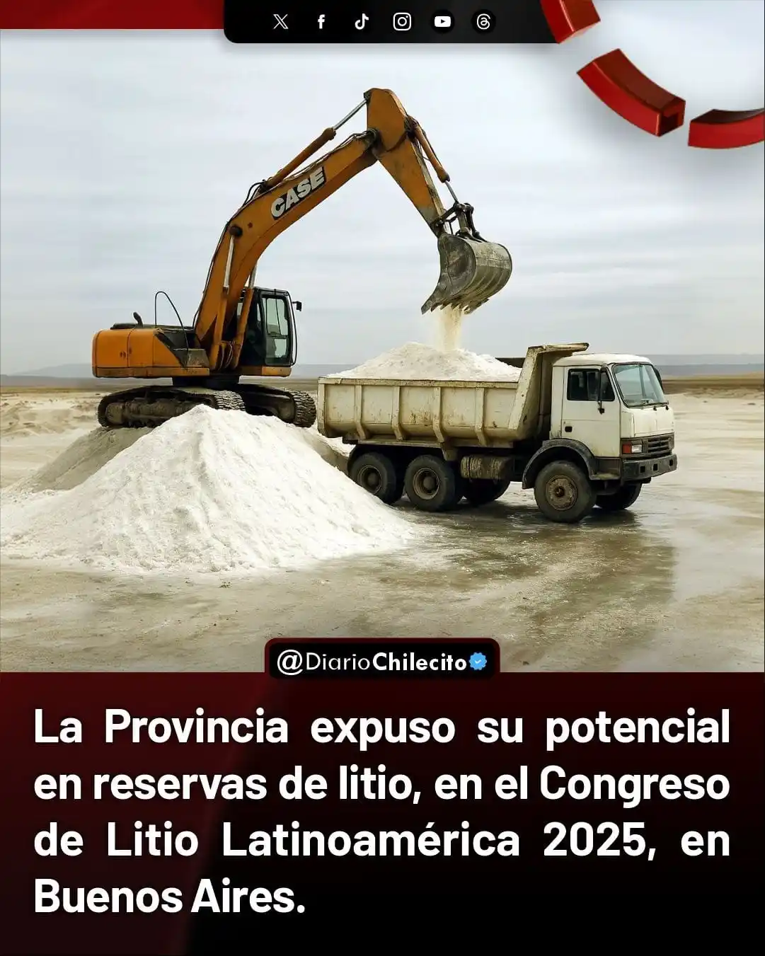Image from Diario Chilecito: ● La Rioja participó en el Congreso de Litio en Latinoamérica 2025, de...