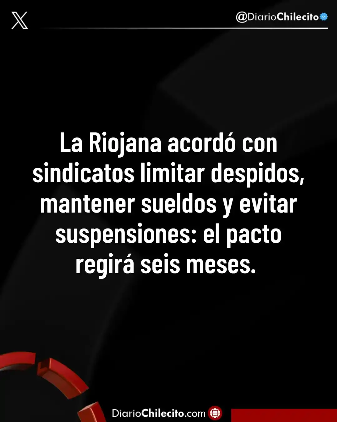 Image from Diario Chilecito: ● La Riojana Coop. Vit. de La Rioja Ltda alcanzó un acuerdo en el marc...