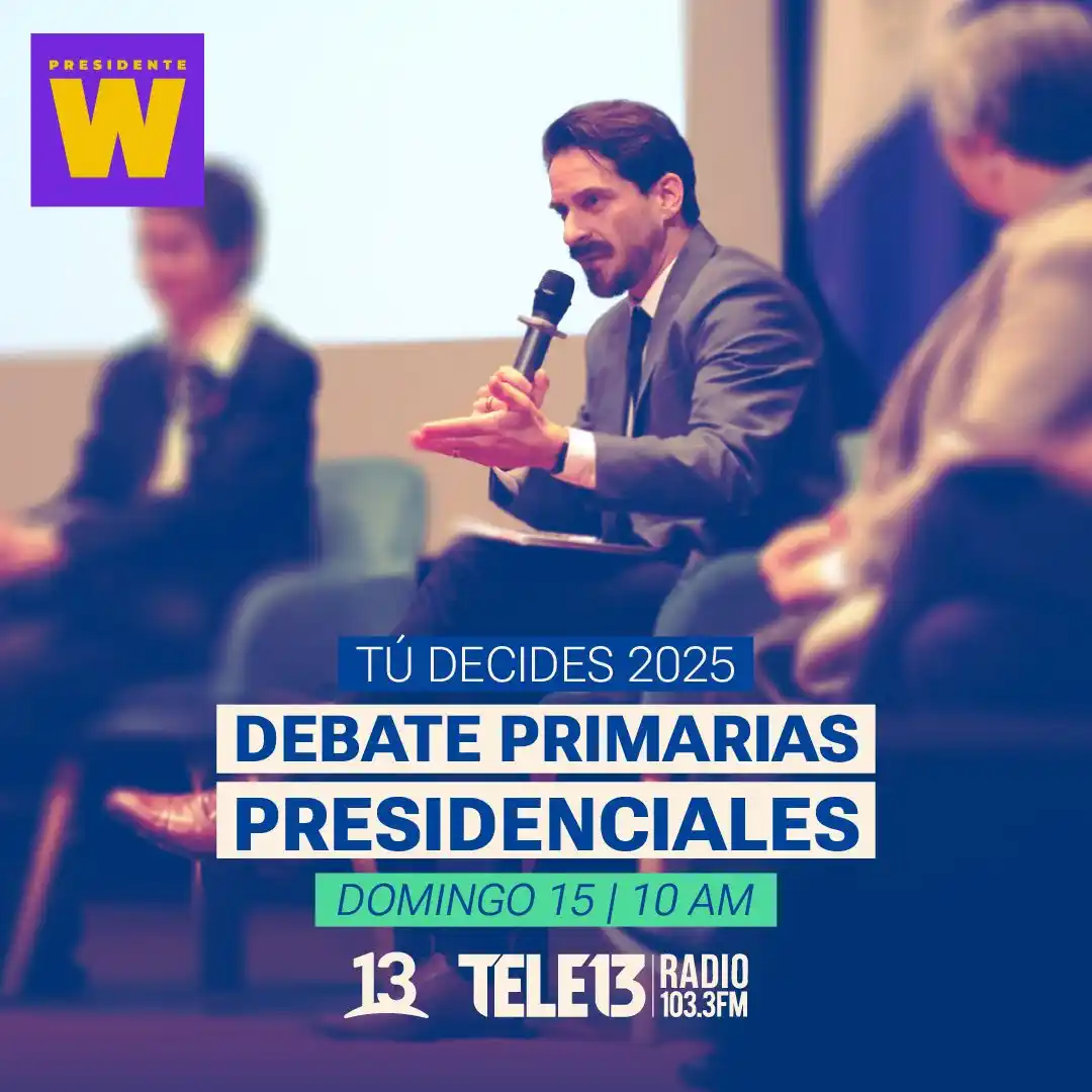 Image from Gonzalo Winter Presidente: PRIMER DEBATE DE PRIMARIAS PRESIDENCIALES EN TV 📺 Nos vemos mañana ...
