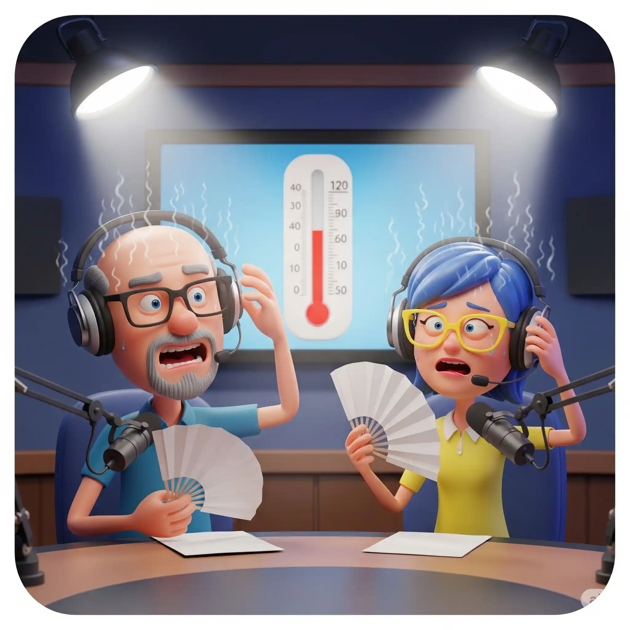 Image from Radio Azul: Que? Como llevas el calor!!!?? Pues ya sabes!! Sombra, liquidos y …...