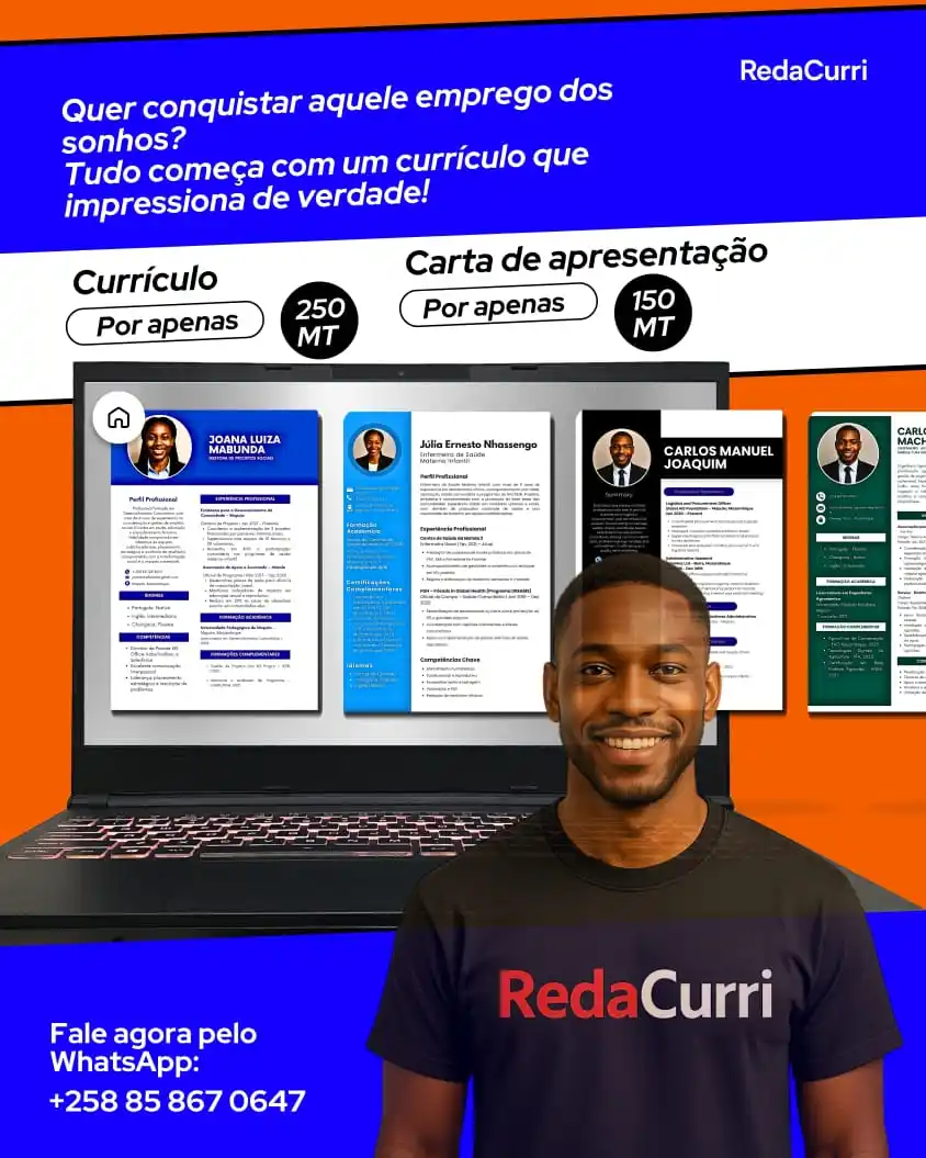 Image from Sovagas - O Portal de Emprego Em Moçambique: Quer aquele emprego dos sonhos? Então para tudo e responde essa: 👉 Te...