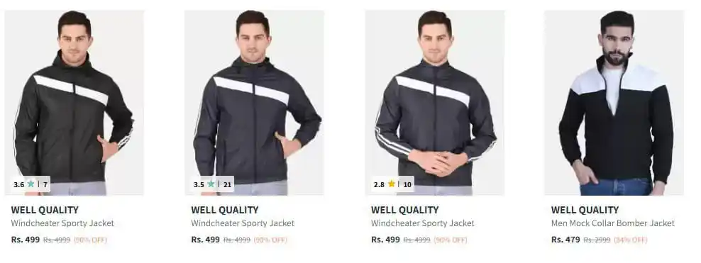 Image from Amazing Deals 360° 🇮🇳: Upto 90% Off on men's jackets Link: https://myntr.in/uW5gMa...
