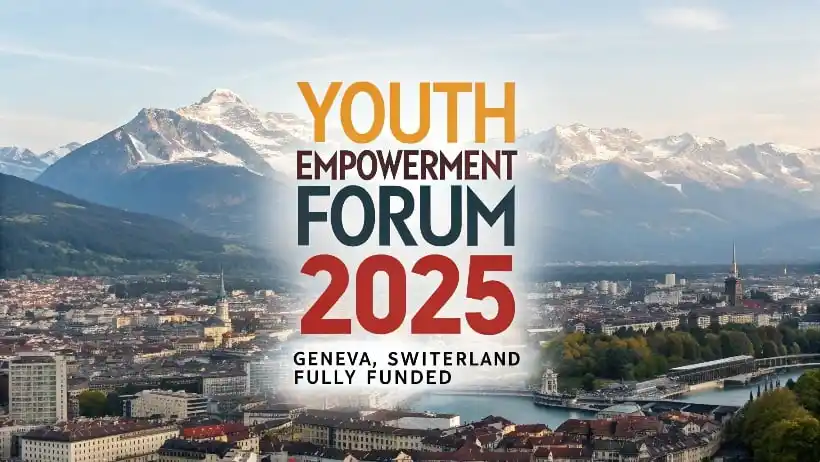 Image from Owafk Africa: Youth Empowerment Forum 2025 in Geneva, Switzerland 🇨🇭 (Fully Funded...