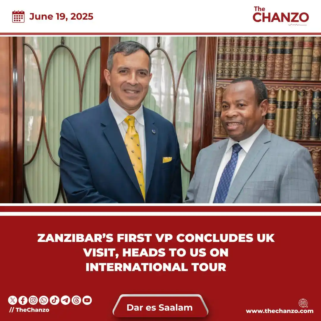 Image from TheChanzo: *Zanzibar’s First VP Concludes UK Visit, Heads to US on International ...