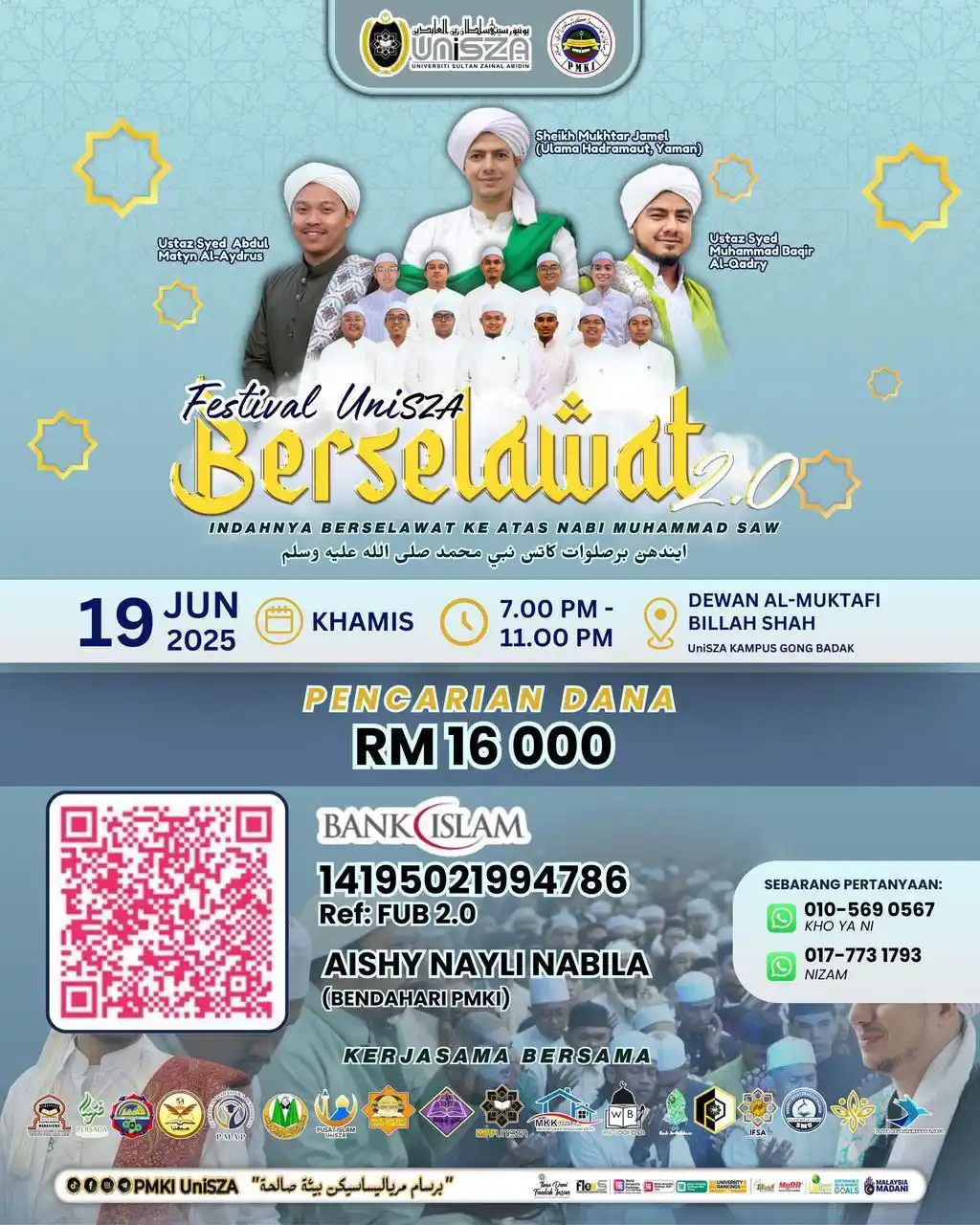 Image from HEBAHAN MPP UniSZA: *[2 HARI LAGI]*  ‎📿اللَّهُمَّ صَلِّ عَلَى مُحَمَّدٍ  📿   Kadang sumb...
