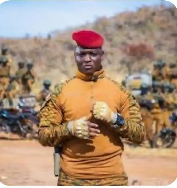 Image from Actualités Brûlantes du Sahel: Burkina Faso Les envolées lyriques du capitaine Traorè, père Noël b...