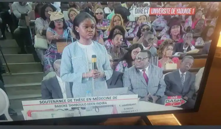 Image from Empire News : 🇨🇲Les choses du 237 Indira Baboke réunit la moitié du gouvernement à...