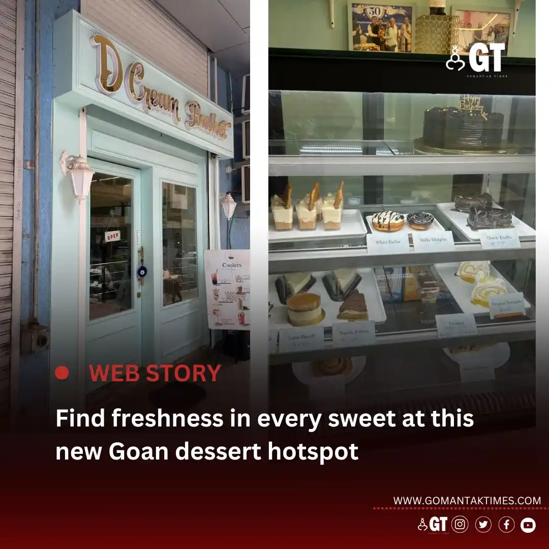 Image from Gomantak Times: *Craving desserts in Goa? Visit the newly opened D Cream Basket in Map...