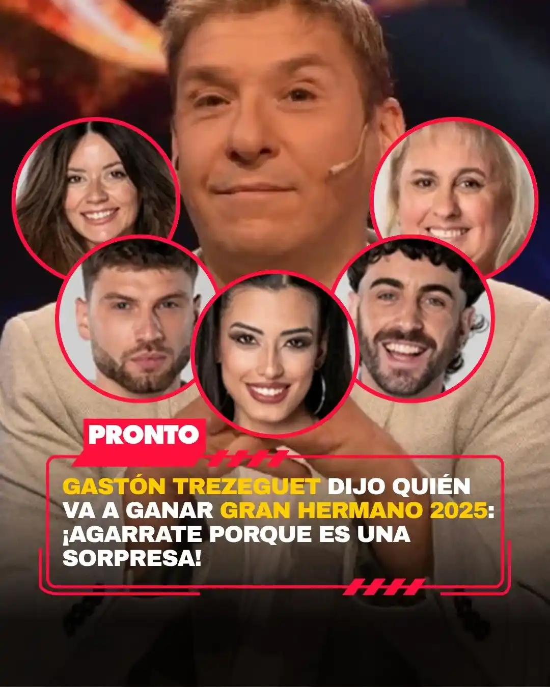 Image from Revista Pronto: 🟥 El ex GH dio sus pronósticos y generó un revuelo total entre sus co...
