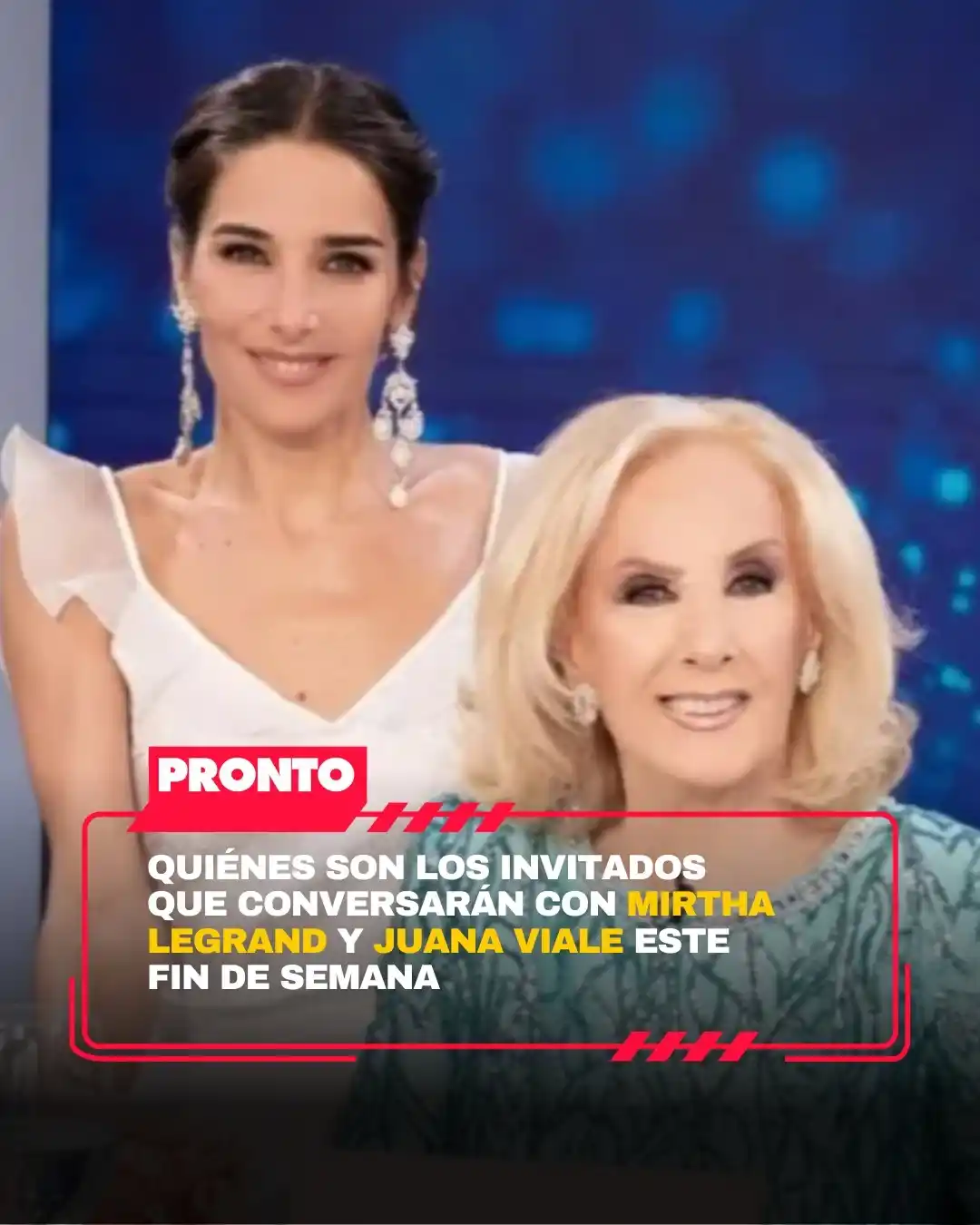 Image from Revista Pronto: La gran diva y su nieta tienen todo preparado para recibir a varias fi...