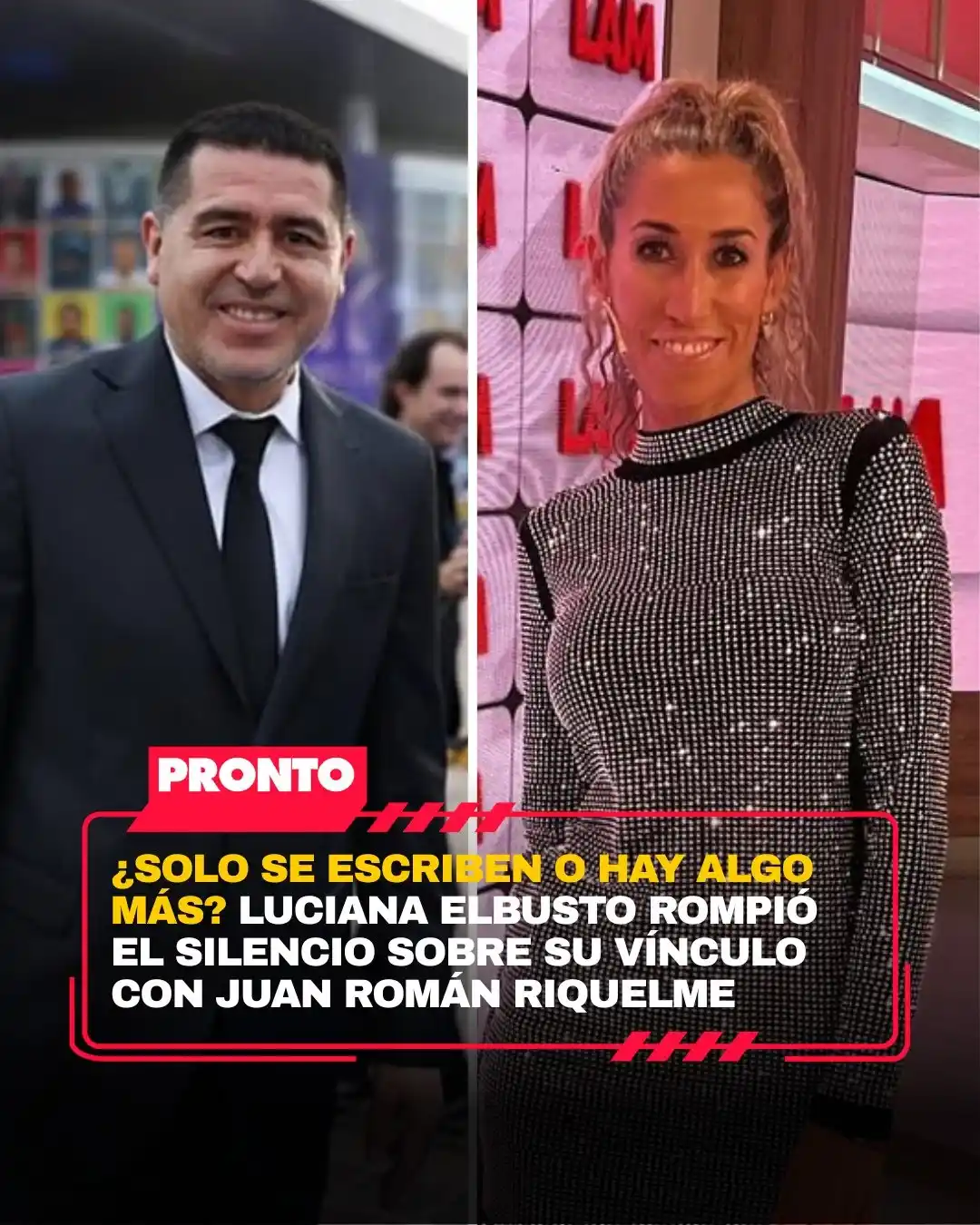 Image from Revista Pronto: La periodista fue consultada al aire sobre un posible vínculo sentimen...