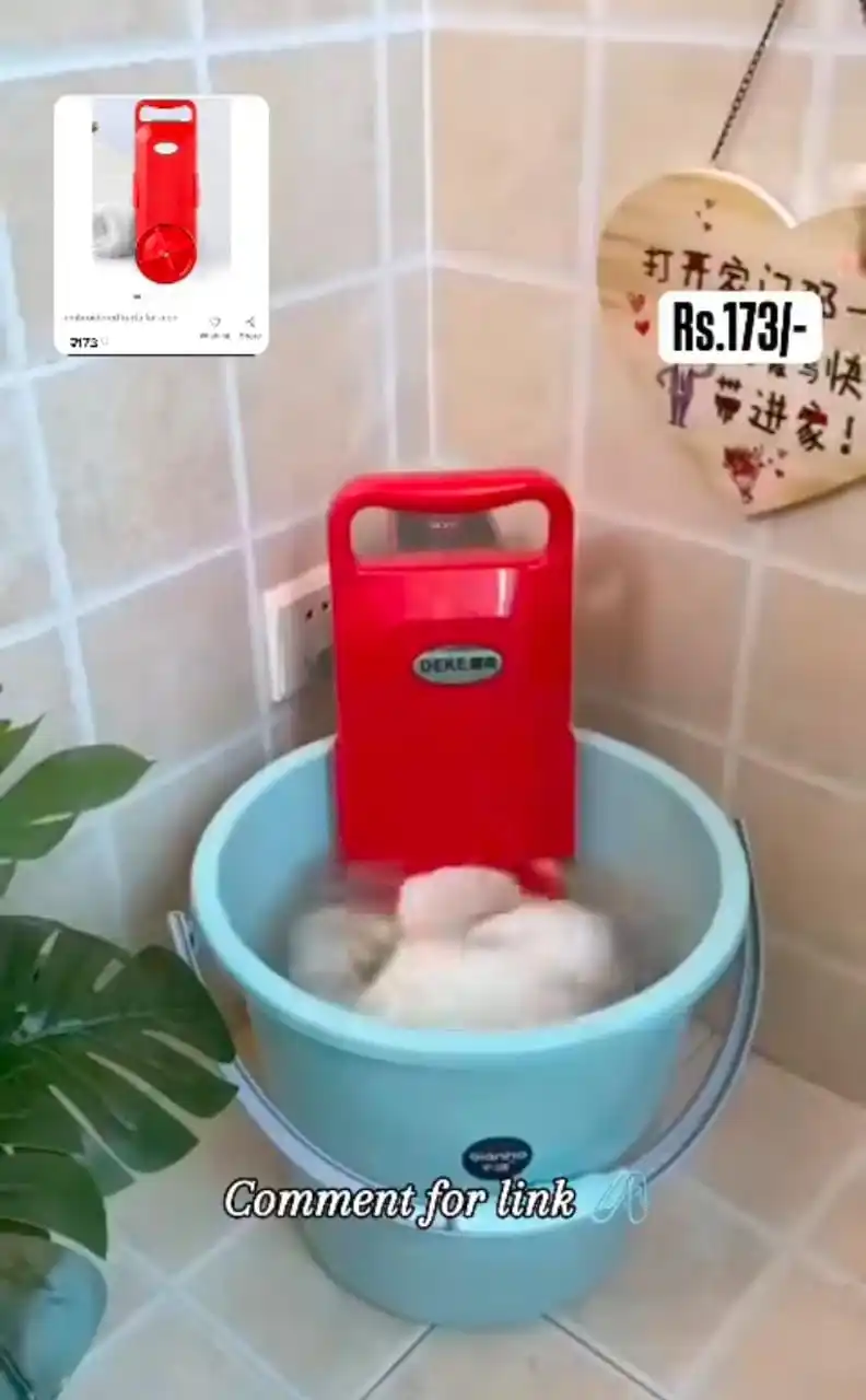 Image from Trending Product: Meesho find beautiful mini washing machine 🌺🥰   **BUY NOW** ⬇️  http...