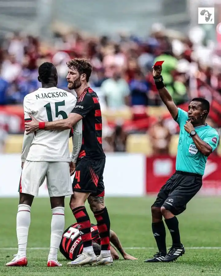 Image from CLUB WORLD CUP: Nicolas Jackson is now the sixth player to be sent off at the Club Wor...