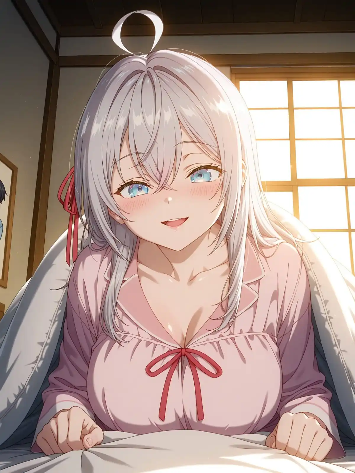 Image from 🍔 Migajas De Itsuki 🍔: Que una rusita te despierte así por las mañanas~ 🤍👀 <a class="text-b...