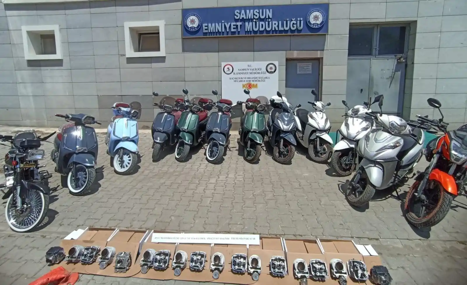 Image from Samsun Manşet Haber: Samsun Merkezli 6 İlde Motosikletlerde Usulsüz Silindir Hacmi Artışı O...