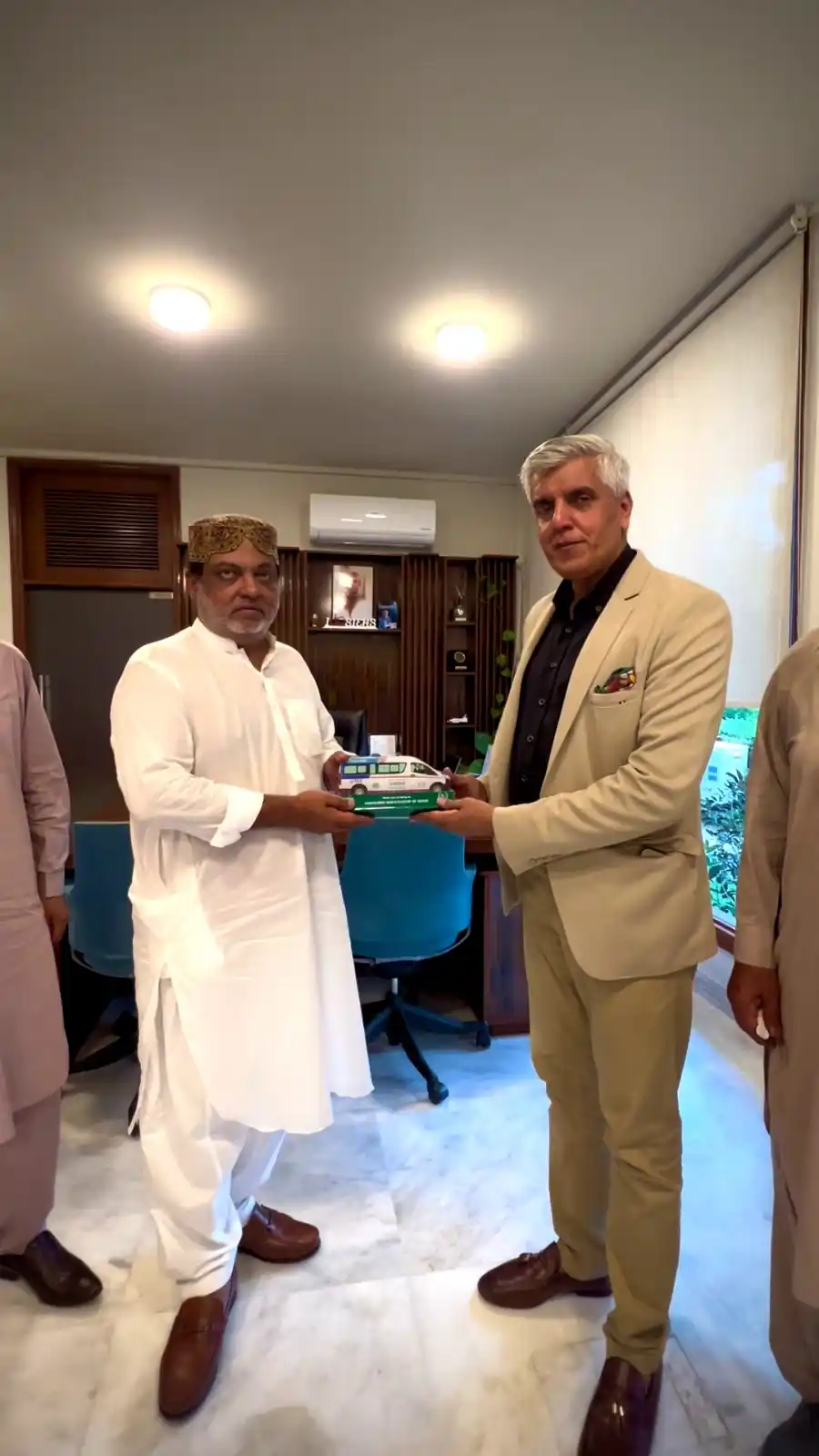 Image from Sindh Integrated Emergency & Health Services (SIEHS): SIEHS welcomed Mr. Mir Babal Khan Bhayo to share the life-saving impac...