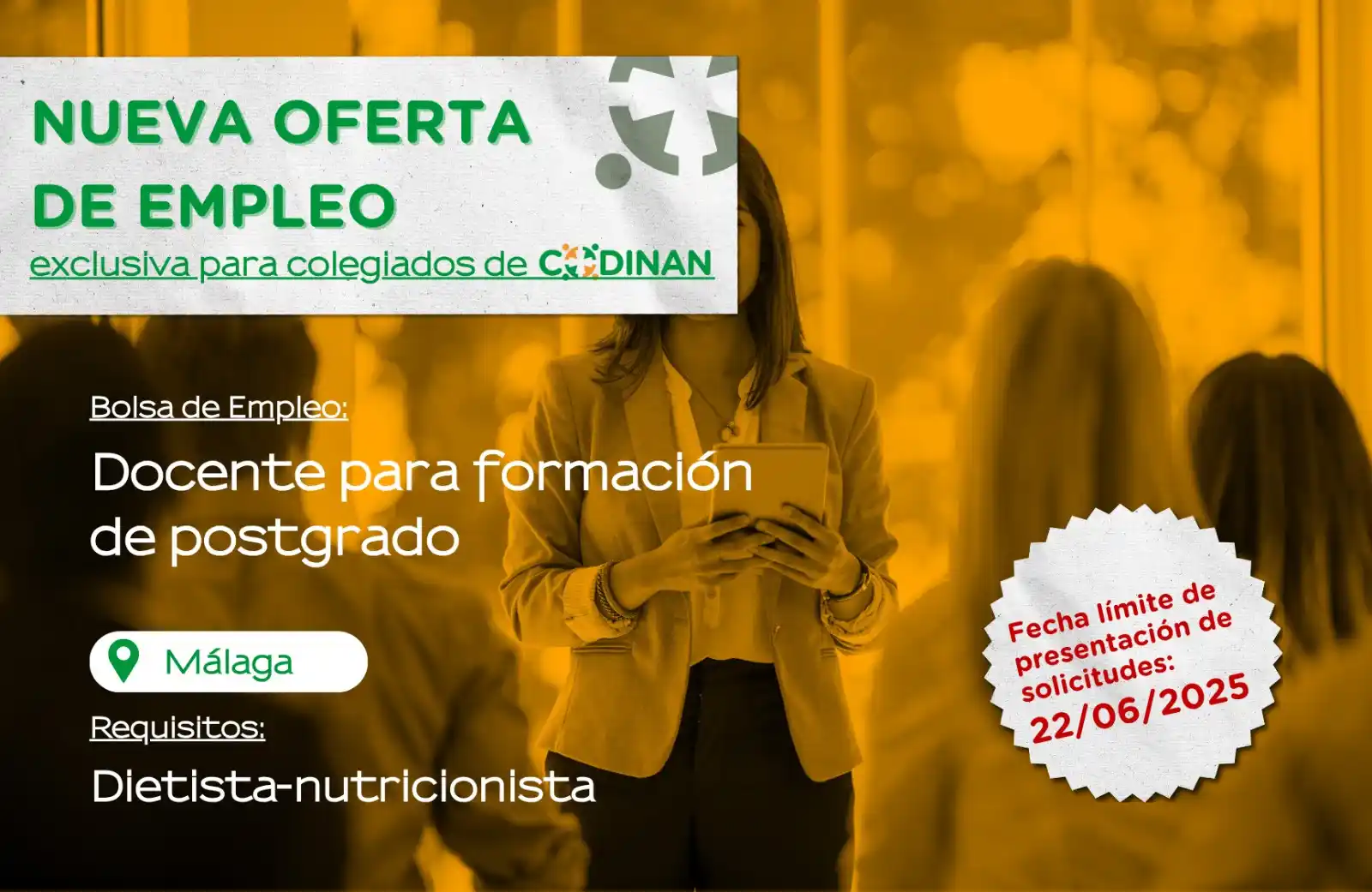 Image from CODINAN: ¿Te interesa el mundo de la docencia? Entonces, tenemos una oferta de ...