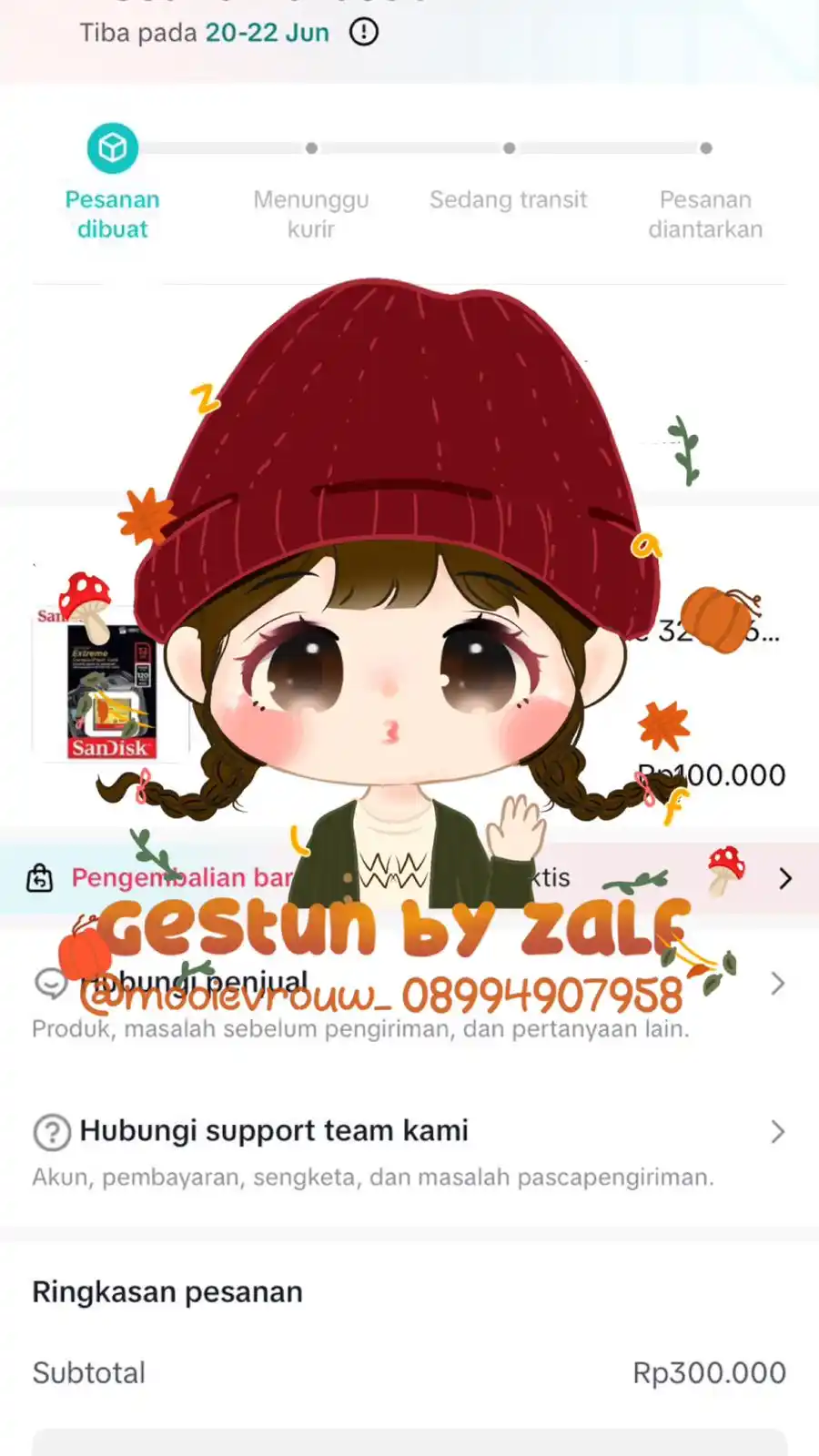 Testi Gestun Zalfaa 𐙚｡⋆𖦹.✧˚ post