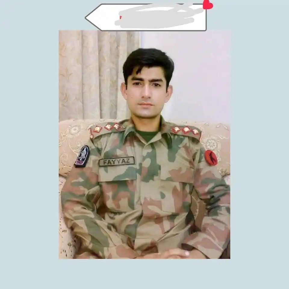 Image from MG News: Today's 16th Shahadat Anniversary Of Captain Fayyaz Ahmed Shaheed (TB...