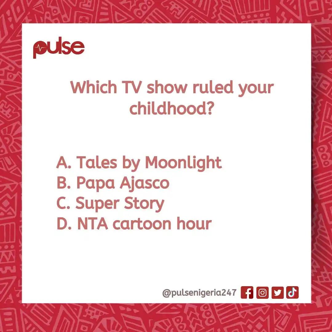 Image from Pulse Nigeria: Which TV show ruled your childhood? Tales By Moonlight - 👍🏽 Papa Aja...