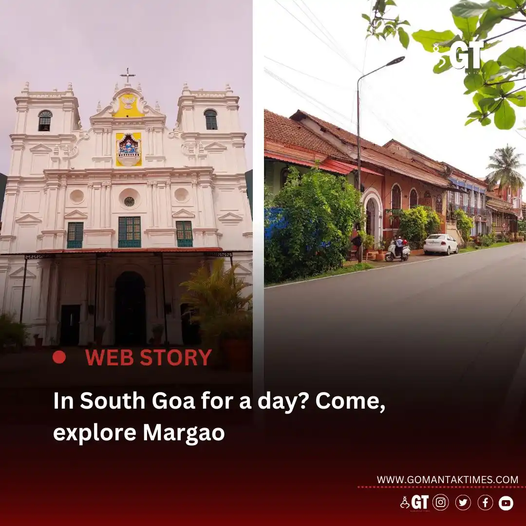 Image from Gomantak Times: *With its colourful houses and narrow lanes, one could almost call it ...