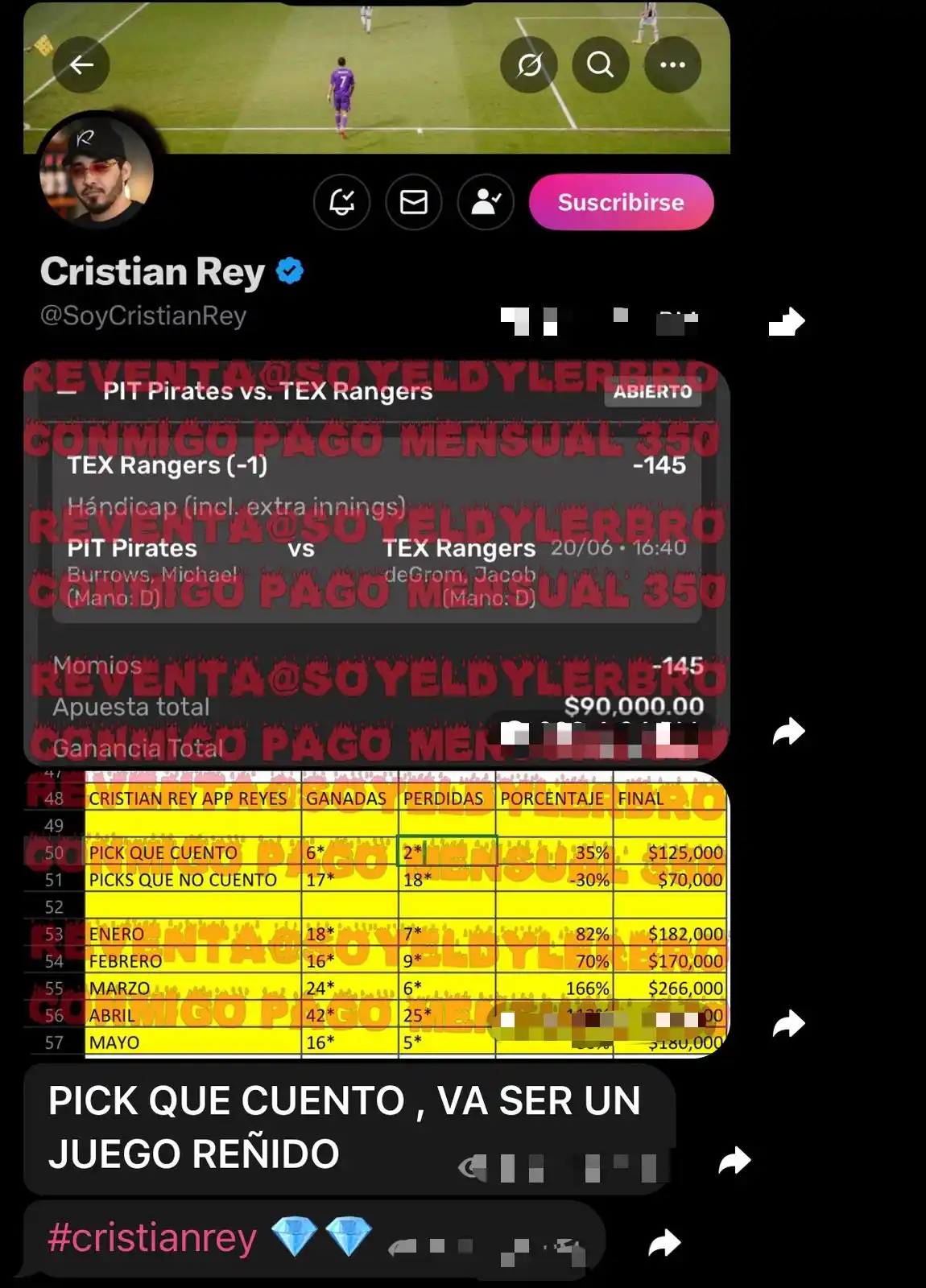 Image from SOYELDYLERBRO: YO LES RECOMIENDO LOS PICKS VAMOS 7-2 ASÍ CON RECOMENDACIONES 🔥🔐...