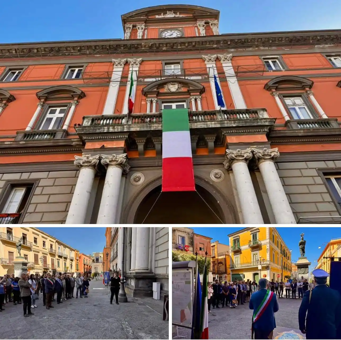 Image from Comune di Sarno: 79° Anniversario della Festa della Repubblica Si è svolta questa ma...