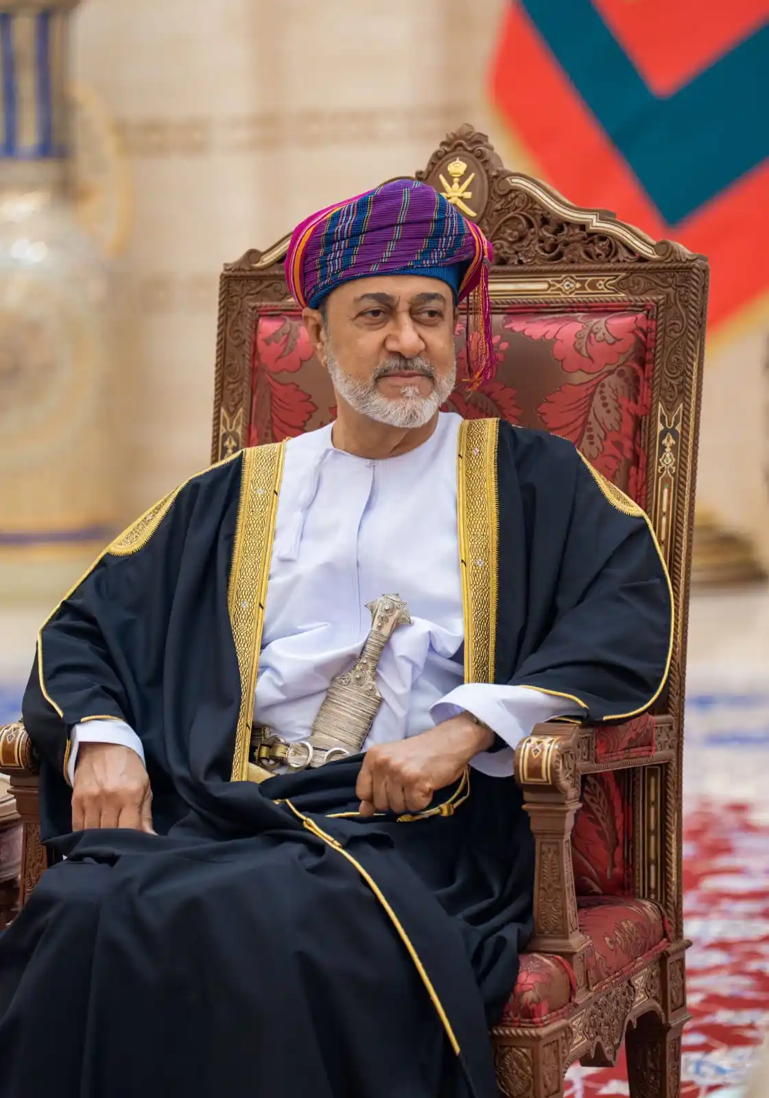 Image from الخيمة العمانية: ‏اللهم آمنا في أوطاننا ، اللهم وفقه لهداك واجعل عمله في رضاك ، اللهم و...