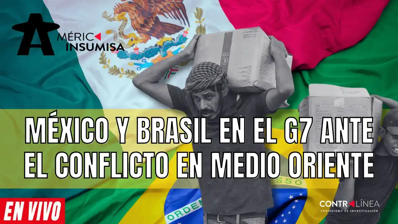 Image from Contralínea: *🎥🎥🎥 AMÉRICA INSUMISA (EN VIVO) |* A través de <a class="text-blue-...