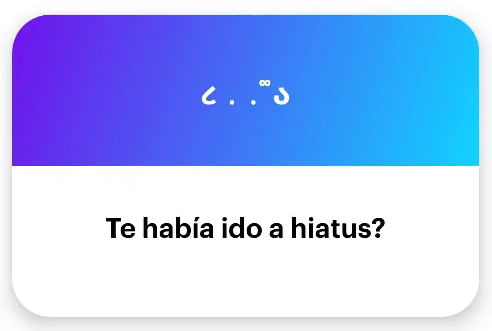 Image from lian au's  ૮ ˙Ⱉ˙ ა: básicamente sí, estuve ocupado con cosas personales así como también t...