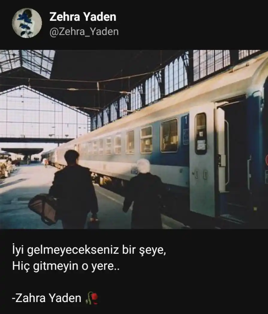 Image from Zehra Yaden 🐉💚: *_Boş yere yormayın işte.._*...
