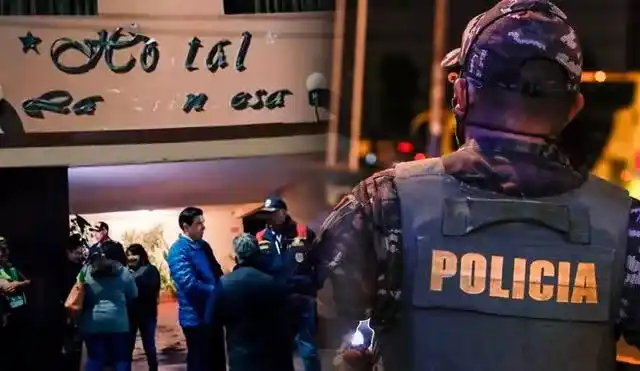 Image from La República : 🚨 🚓 *Detienen a profesor universitario con estudiante en hostal de A...