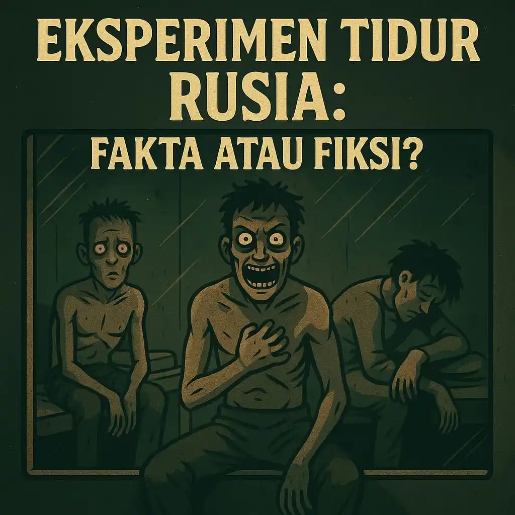Image from Belajar | Fakta Dunia 🌏📚: *Eksperimen Tidur Rusia: Fakta atau Fiksi? 🧪🛏️😱* ──────────────────...