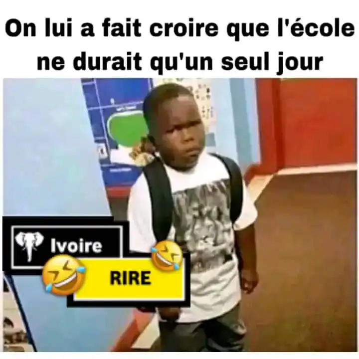 Image from 🤣 Ivoire RIRE 🤣: Et voilà jusqu'à aujourd'hui il est encore dedans 😂😂 demain c'est BE...