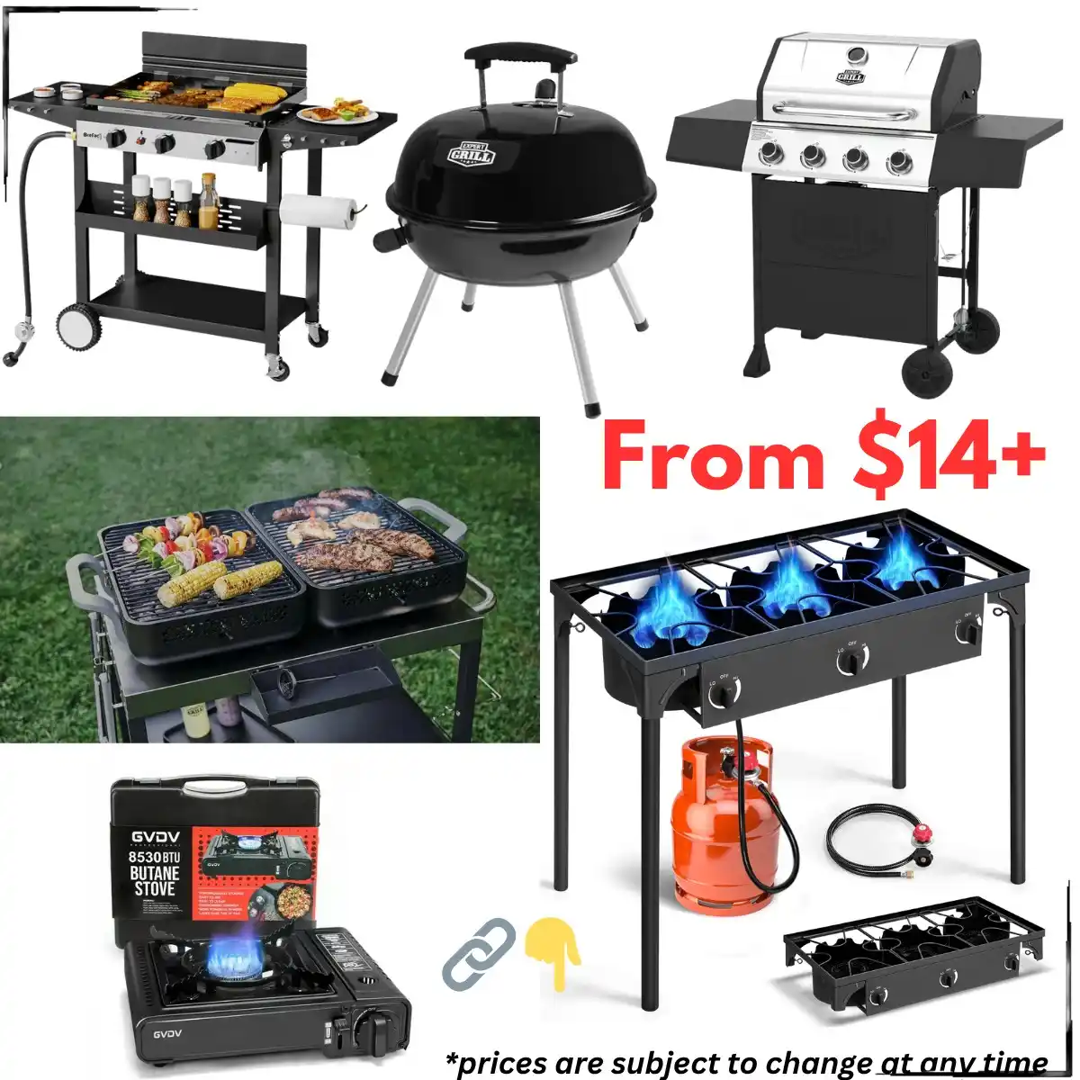 Image from Smart Savers Unite - Deals & Updates: Fantastic deals on portable grills, propane stoves and flat grills fro...