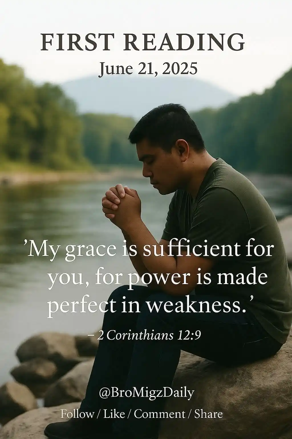 Image from DIVINE RETREAT UPDATES AND PRAYERS: 📖 FIRST READING OF THE DAY 🗓️ June 21, 2025 📍 Saturday – Memorial o...