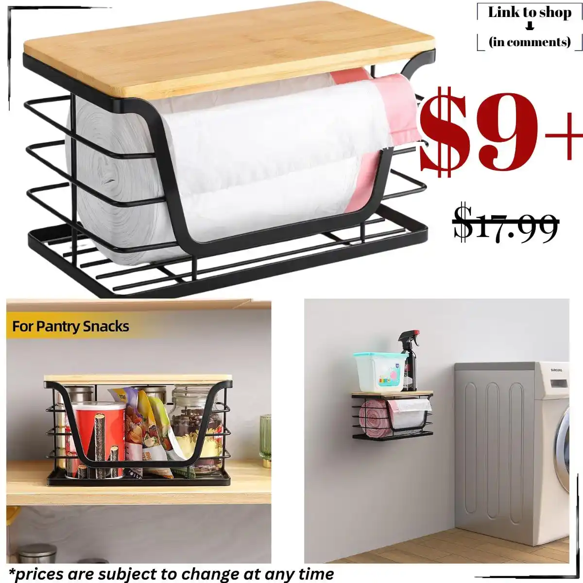 Image from Smart Savers Unite - Deals & Updates: Functional, stylish, and under $10! This versatile organizer is perfec...